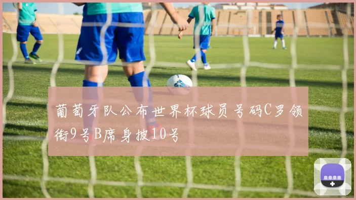 葡萄牙队公布世界杯球员号码C罗领衔9号B席身披10号